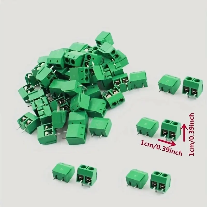 10/50PCS PCB Terminal Block Co - Nuts Mix 评论和价格