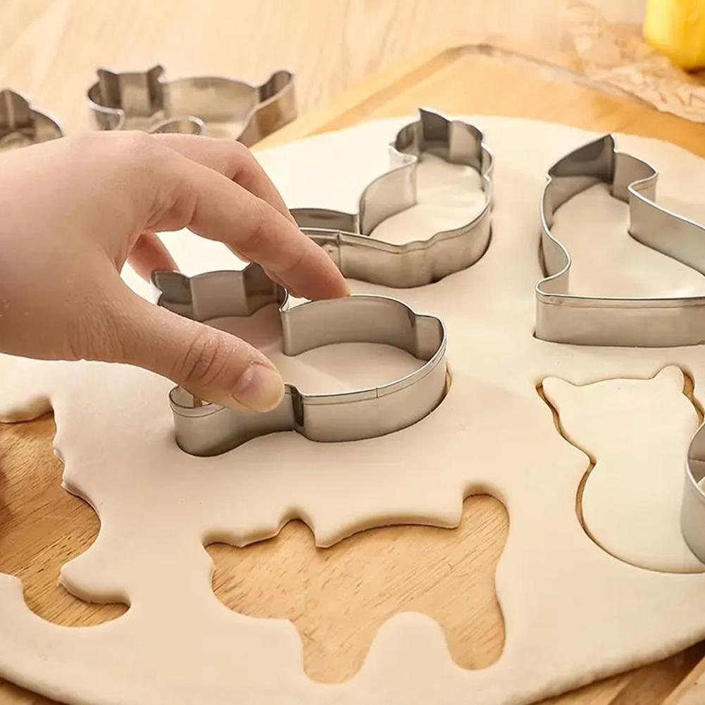 9Pcs Cat Cookie Cutters Set As - Cookies Pack 评论和价格