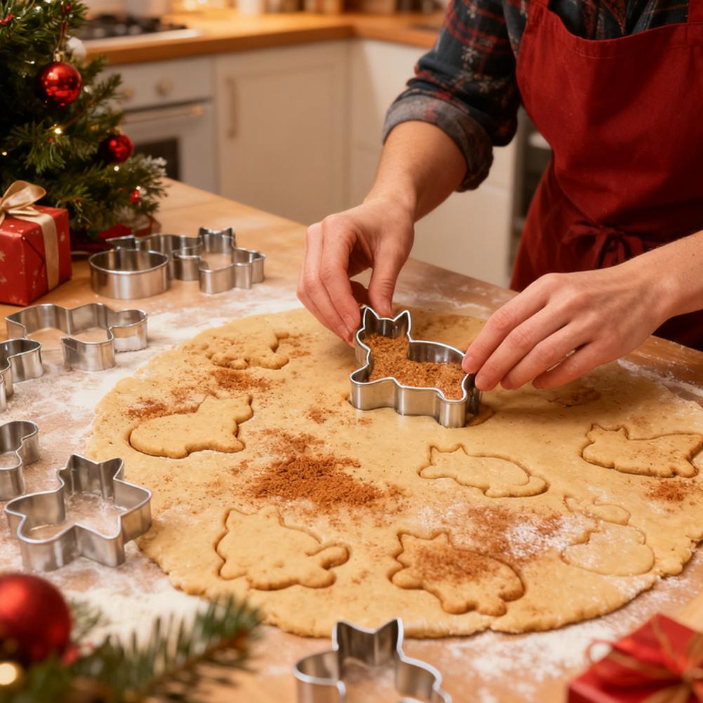 9Pcs Cat Cookie Cutters Set As - Cookies Pack 评论和价格