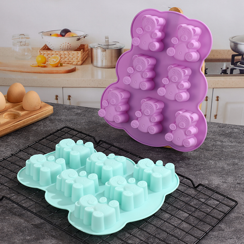 Silicone Gummy Bear Molds,Jell - Gummy Candy 评论和价格