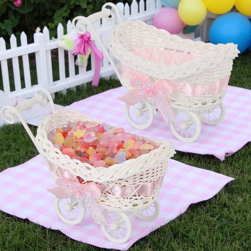 2Pcs Cute Shopping Cart Style  - Dried Fruit 评论和价格