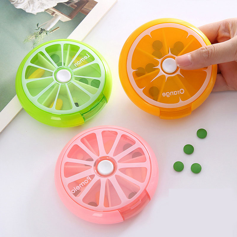 7 Day Portable Pill Box - Comp - Seaweed Snack 评论和价格