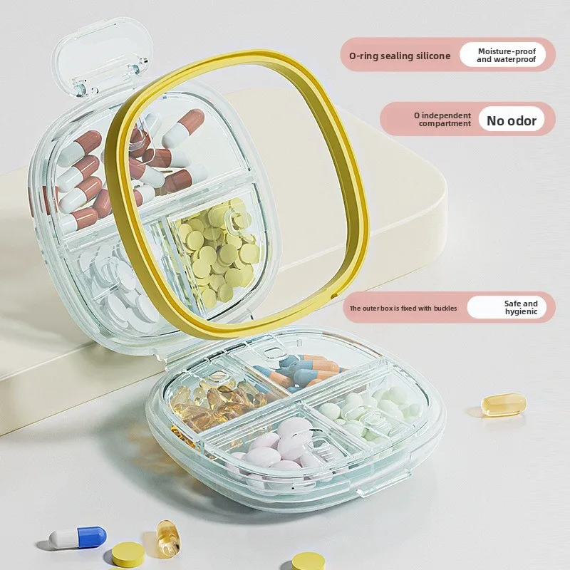 Portable Mini Medicine Dispens - Seaweed Snack 评论和价格